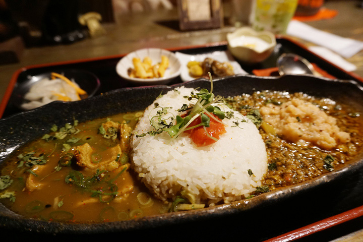 Kyuyamutei的咖喱饭