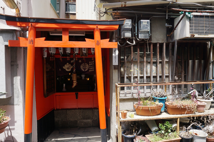 空堀商店街周边的小巷