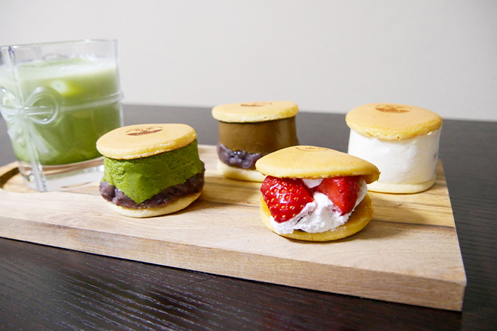 非常适合作为伴手礼的和卡龙。将专卖店的“和果”外带