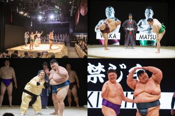 THE SUMO HALL日乐座 OSAKA的相扑秀照片