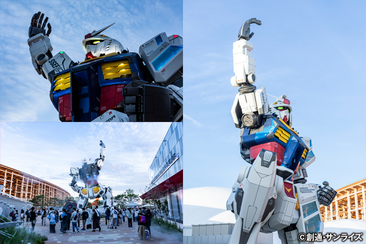 “GUNDAM NEXT FUTURE PAVILION”等身大高达