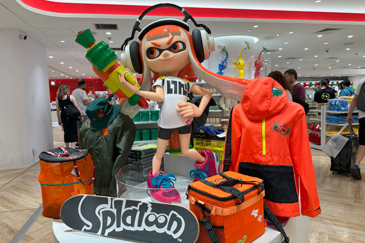 Nintendo OSAKA：斯普拉遁相关周边