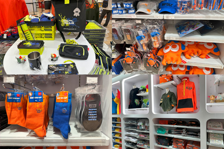 Nintendo OSAKA：“Splatoon 3”的相关周边