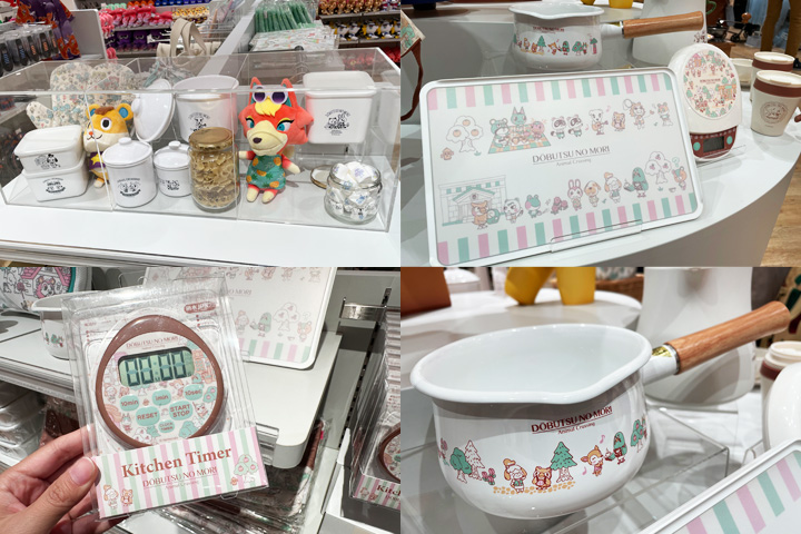 Nintendo OSAKA:“动物之森”厨房用品周边