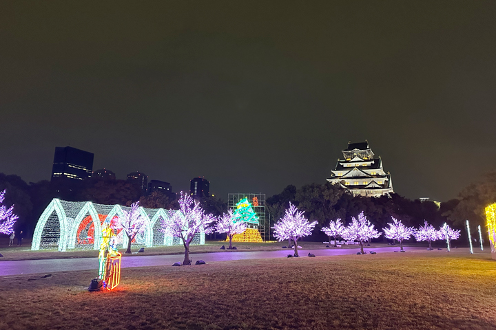 大阪城ILLUMINAGE灯光秀2025
