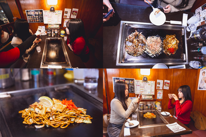 御好烧 Yoshihiro的炒面和御好烧