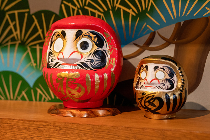 日本的传统吉祥物“达摩”