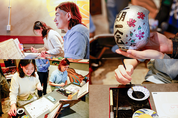 绘制达摩设计草稿的情景