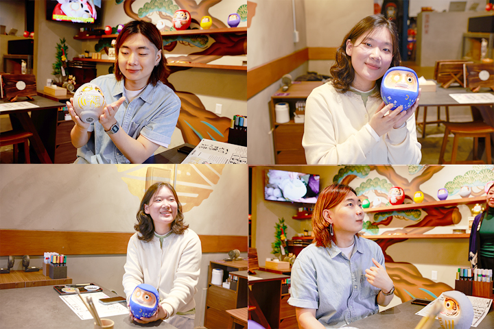 等待达摩干燥的情景