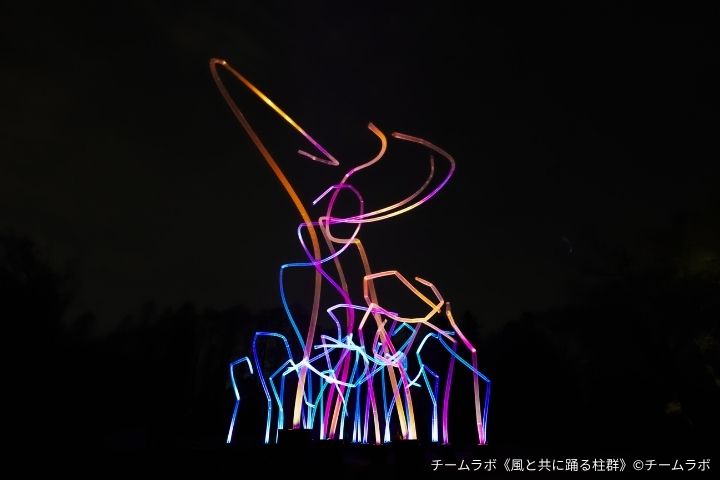 与风共舞的柱群