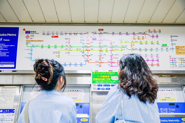 Osaka Metro路线图