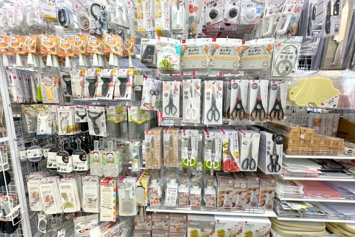DAISO心斋桥店的厨房小物